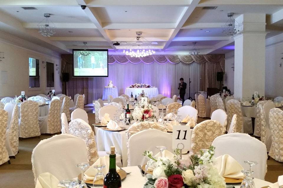 Wedding reception