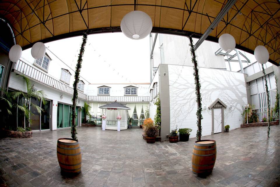 Rooftop patio