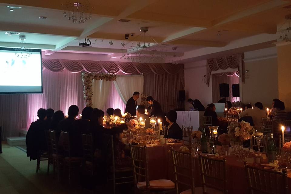Wedding reception