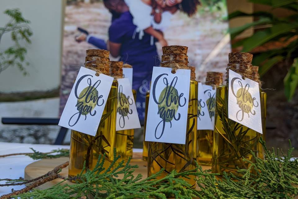 Olive oil souvenirs