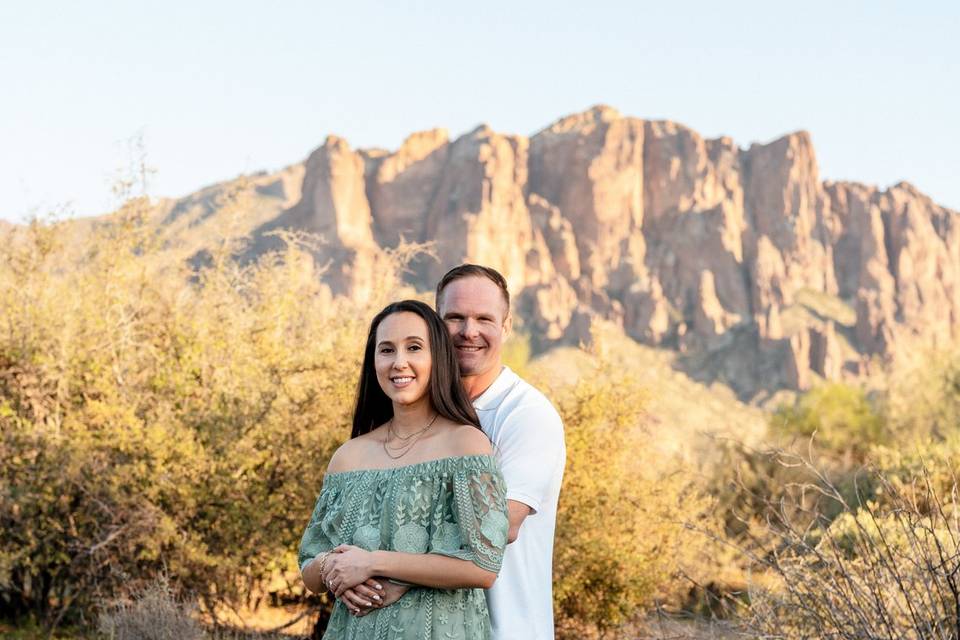 Arizona couples engagement