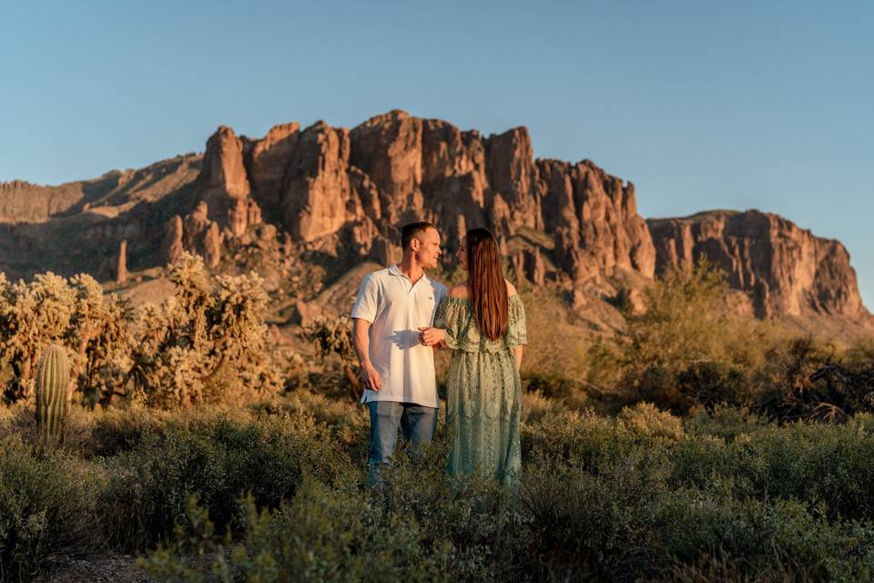 Arizona couples engagement