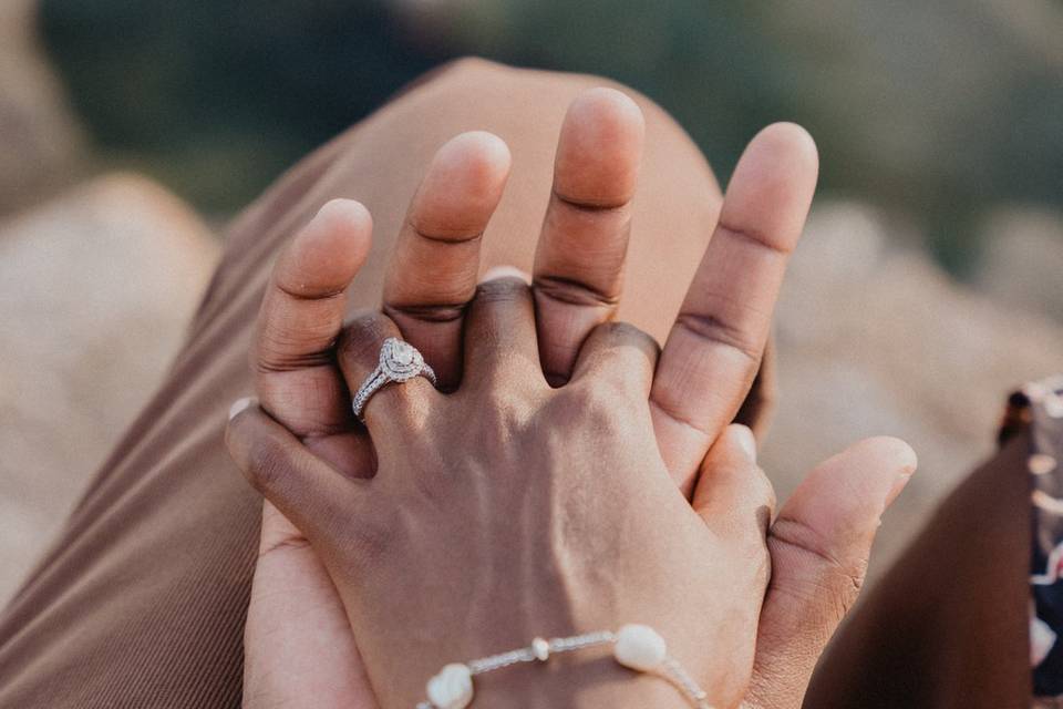 Engagement portrait