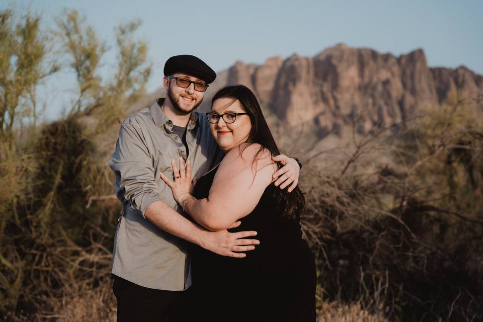 Engagement portrait