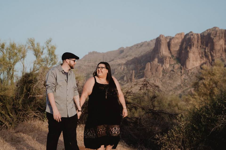 Engagement portrait