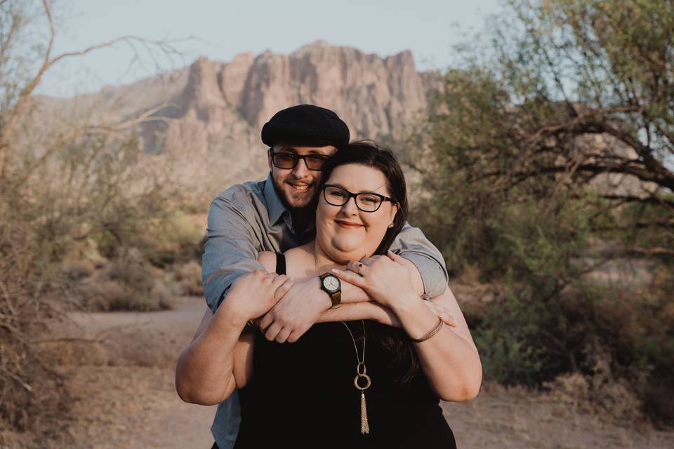 Engagement portrait