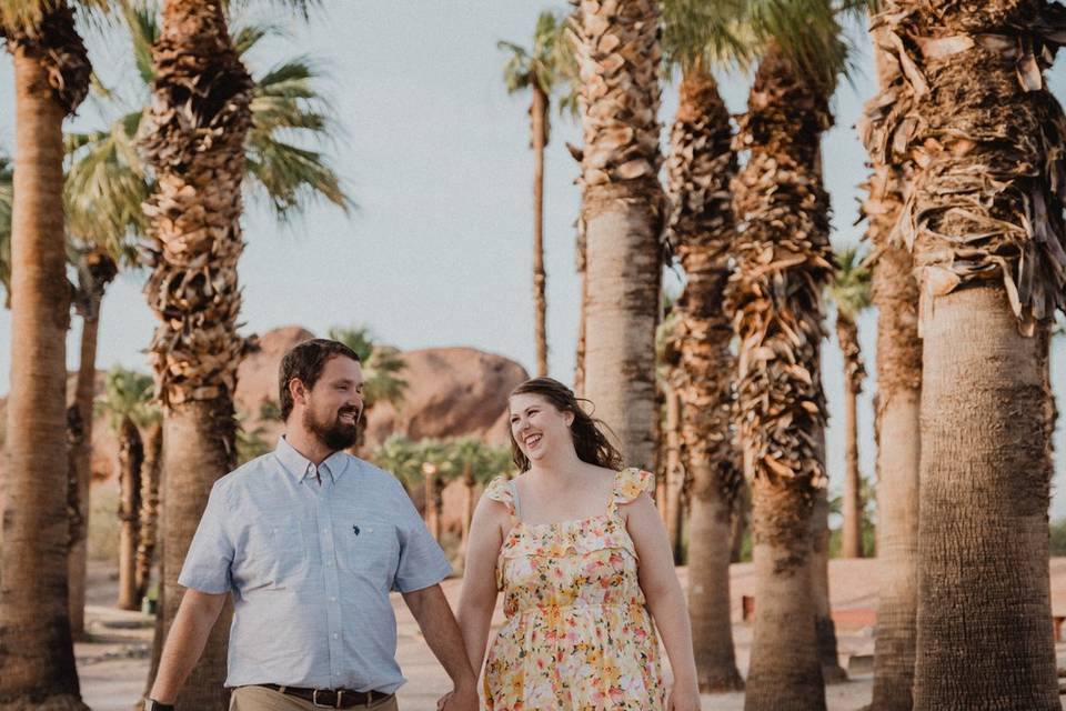 Arizona couples engagement