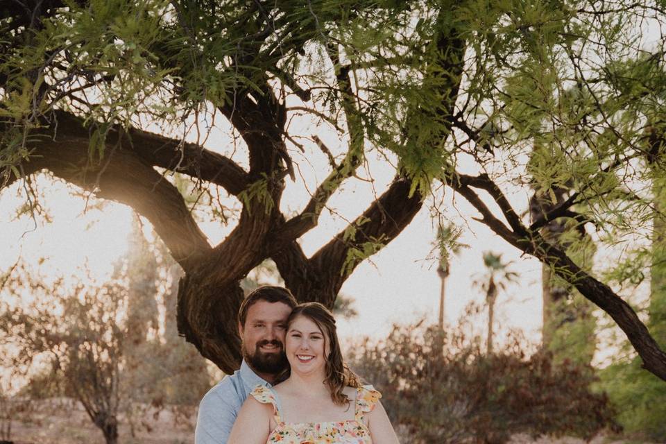 Arizona couples engagement