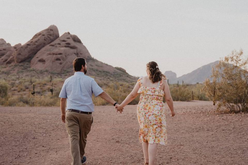 Arizona couples engagement