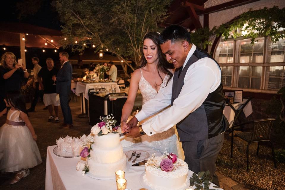 Cutting of the cake