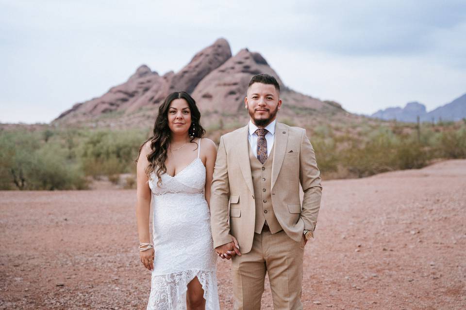 Engagement portrait