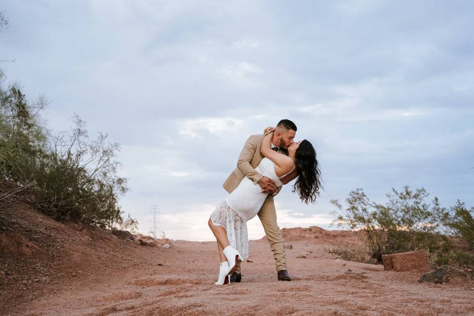 Engagement portrait