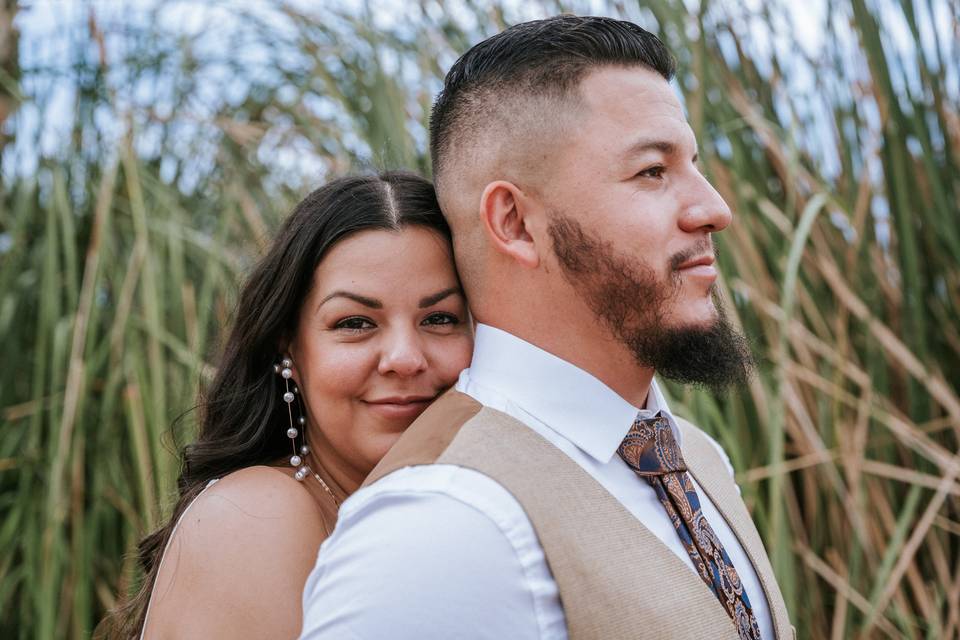 Engagement portrait