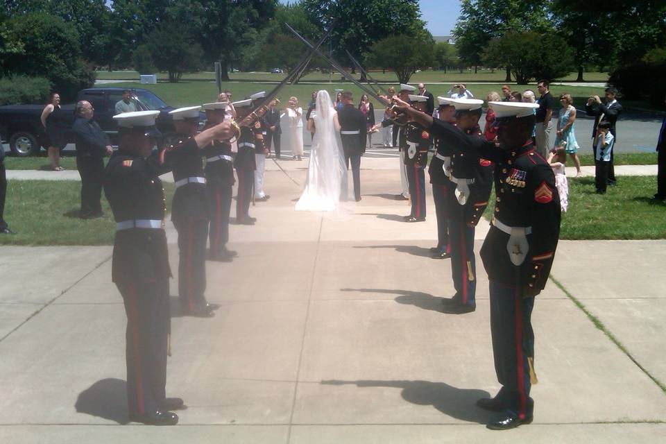 Quantico wedding