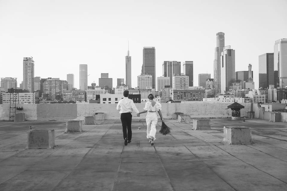 Rooftop Elopement