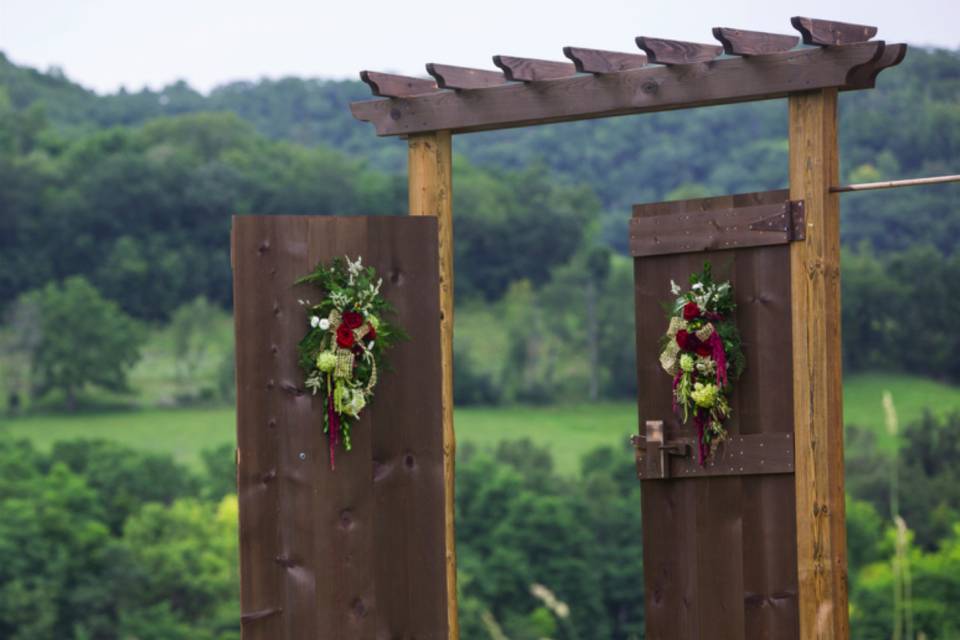 Wooden doors