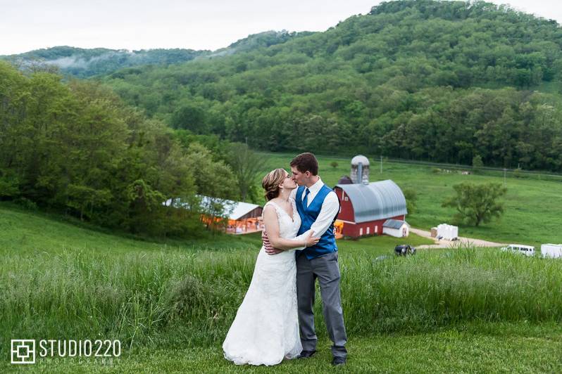 Kissing couple