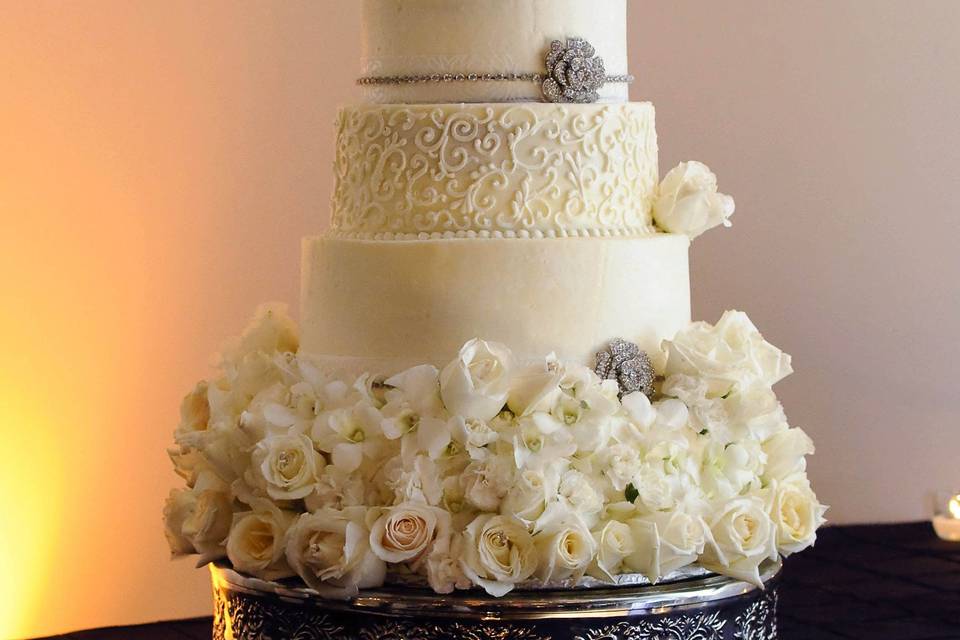 The wedding cake