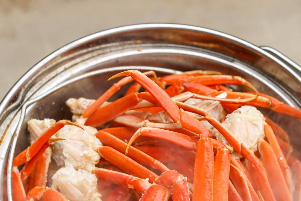 Who doesn't love snow crab?