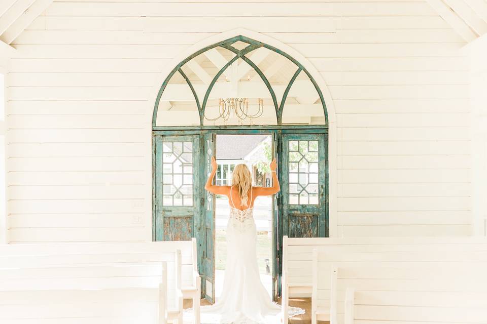 Bridals at the Folmar Chapel