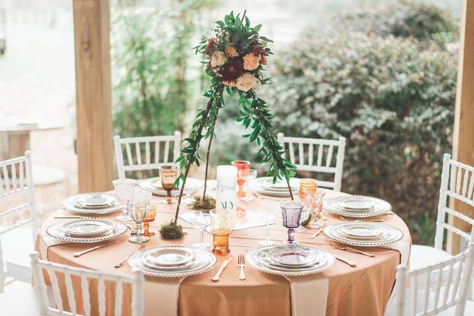 Tepee Centerpiece