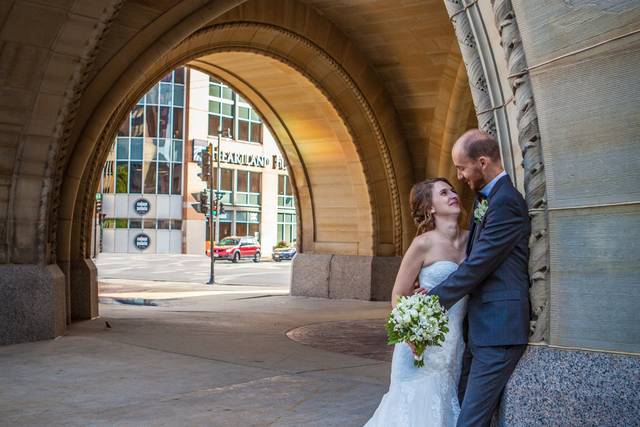 Bride and groom (Kathy McDowell Photography)