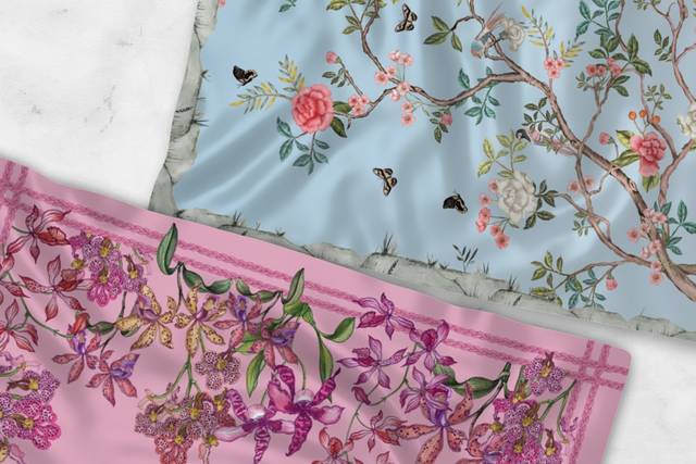 The HH Silk Scarves