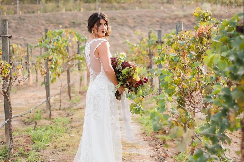 Vineyard wedding