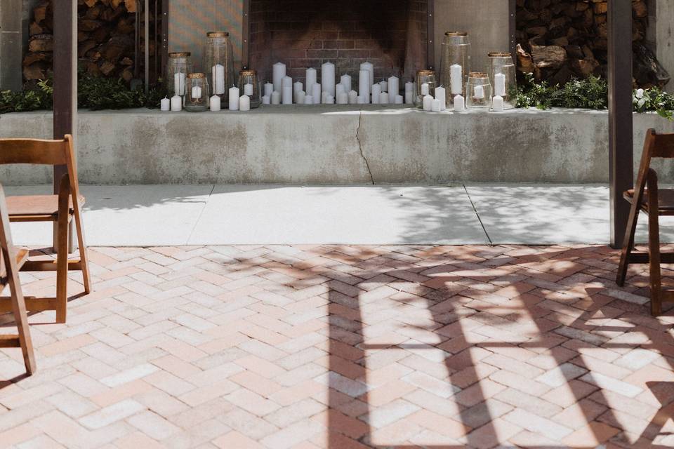 Candle Lit Altar