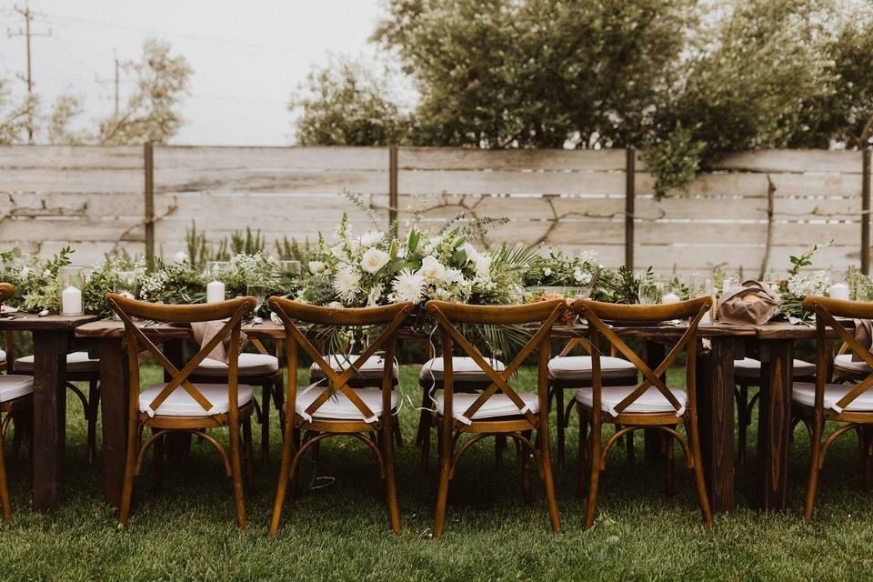 Elegant tablescape