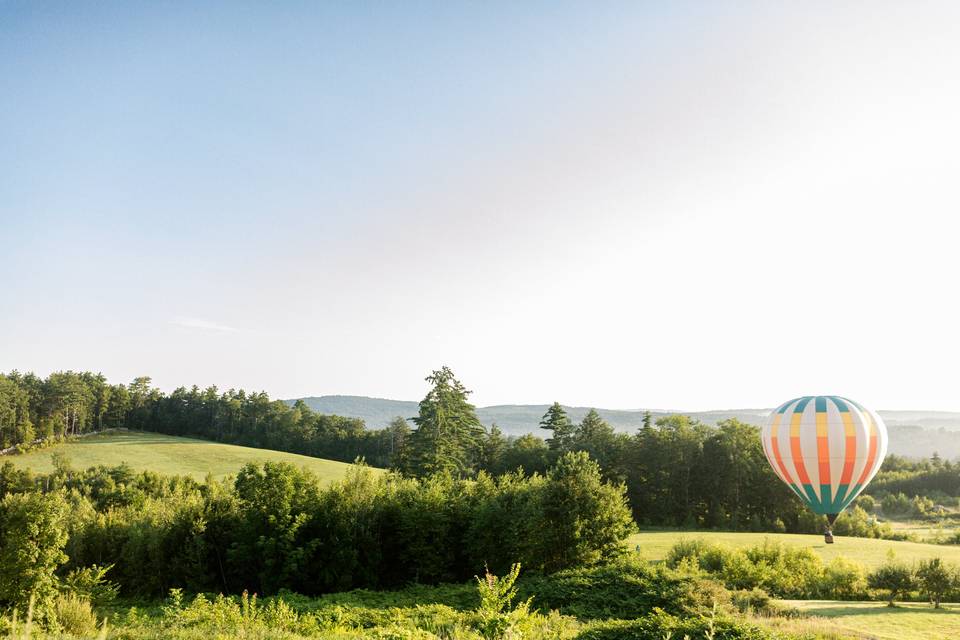 Hot Air Balloon Elopement