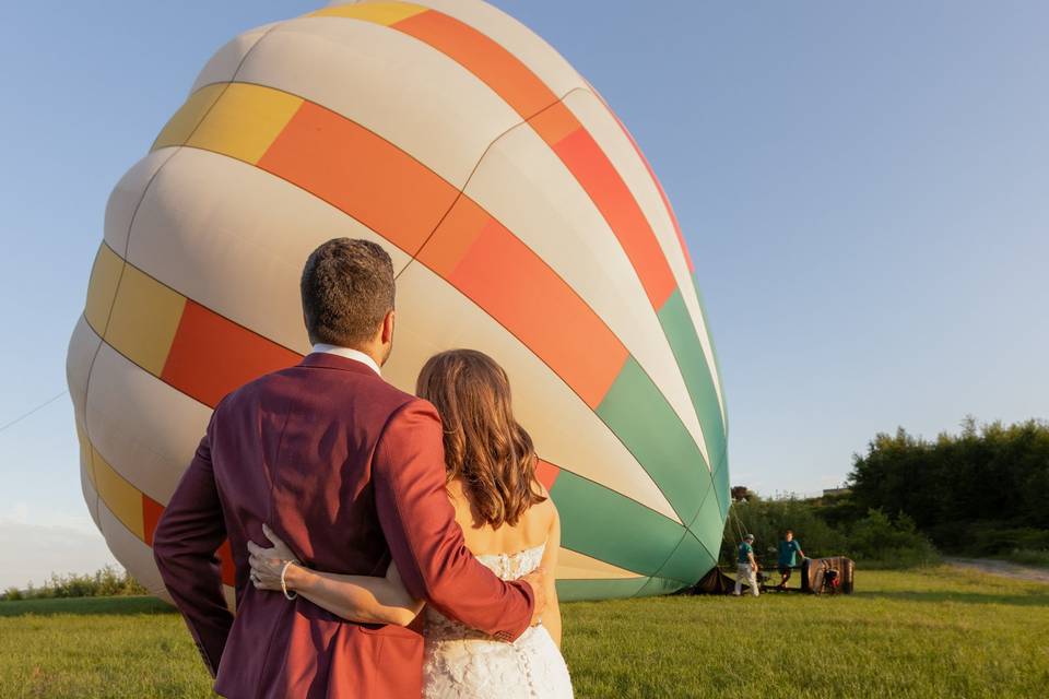 Hot Air Balloon Elopement