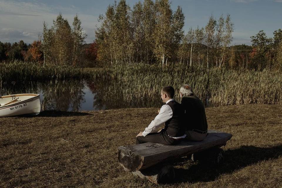 Overlooking The Pond