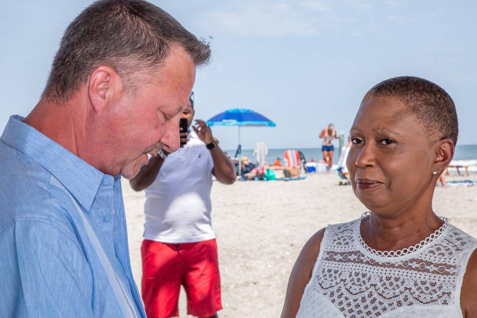 Beach wedding