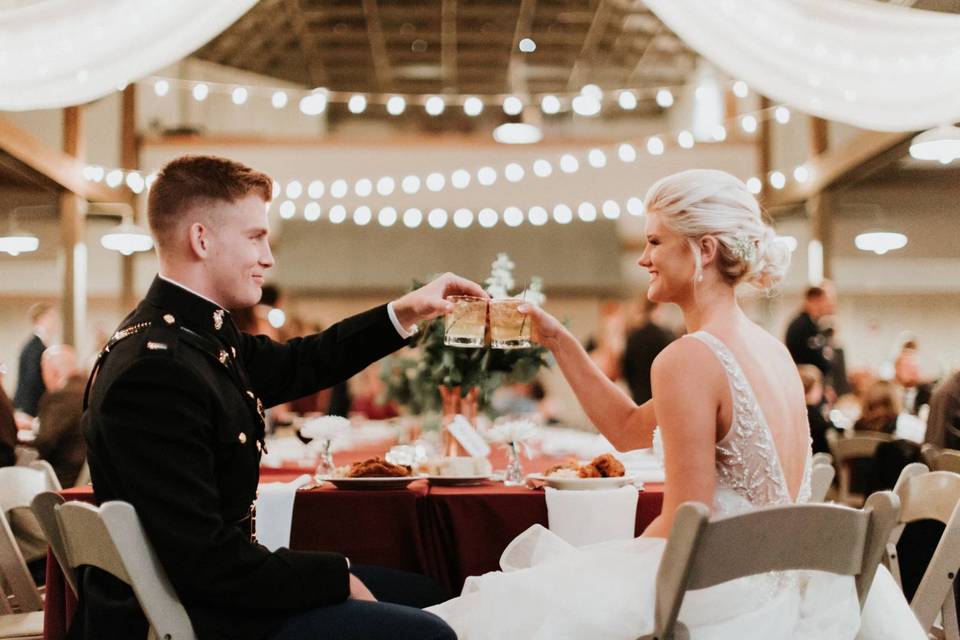 Military wedding