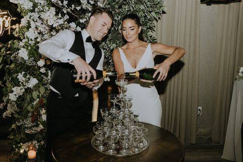 Champagne Tower