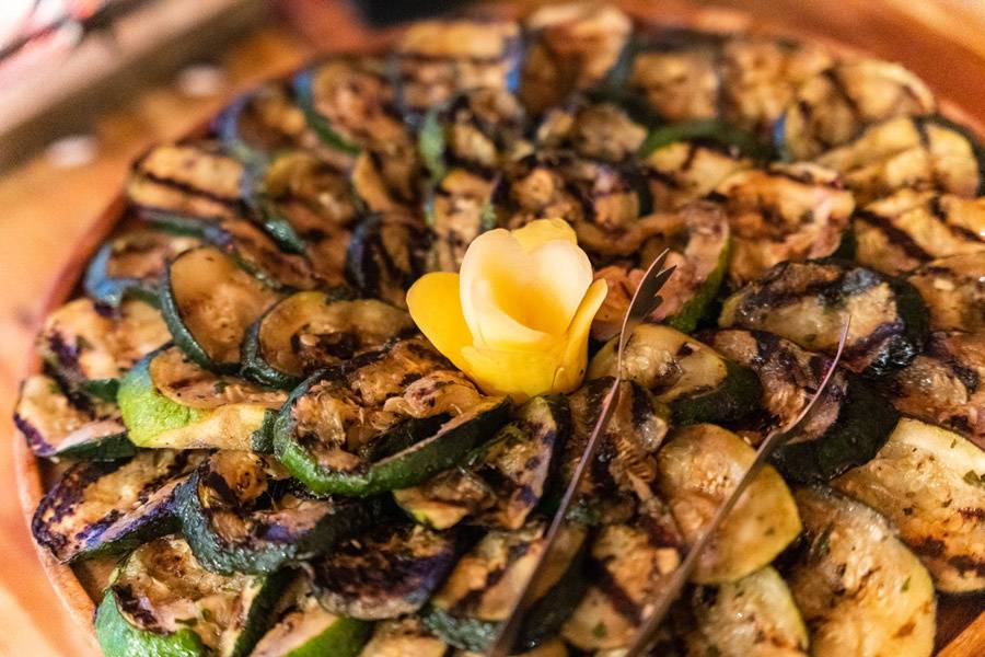Squash hors d'oeuvre