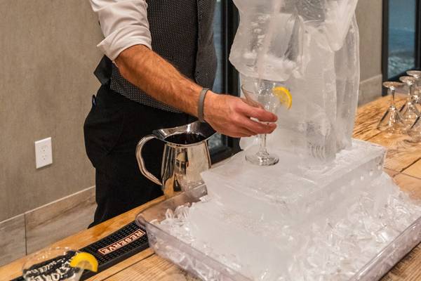 Making fancy cocktails