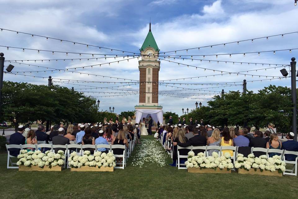 Outdoor wedding