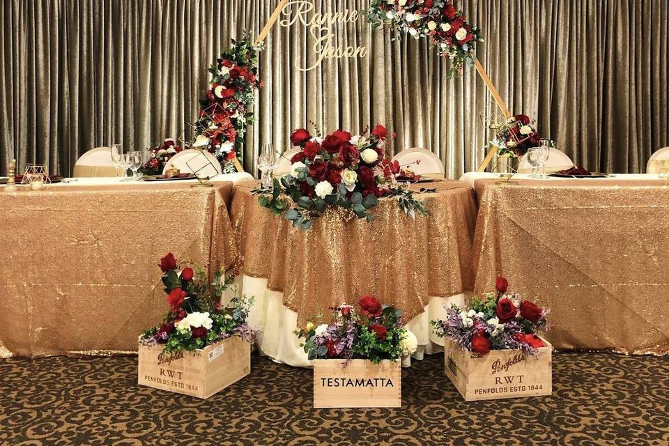 Sweetheart table