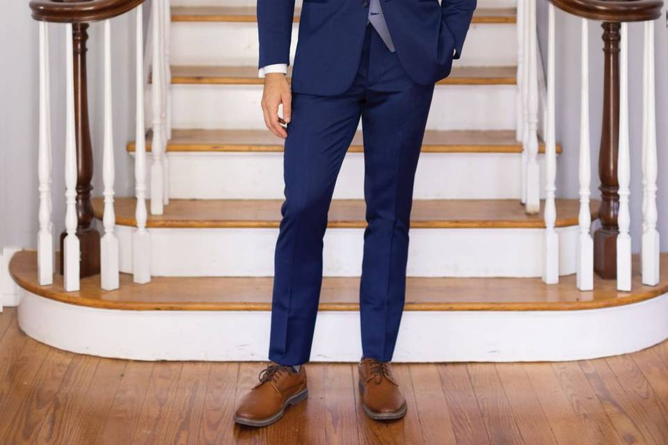 Michael Kors Blue Suit