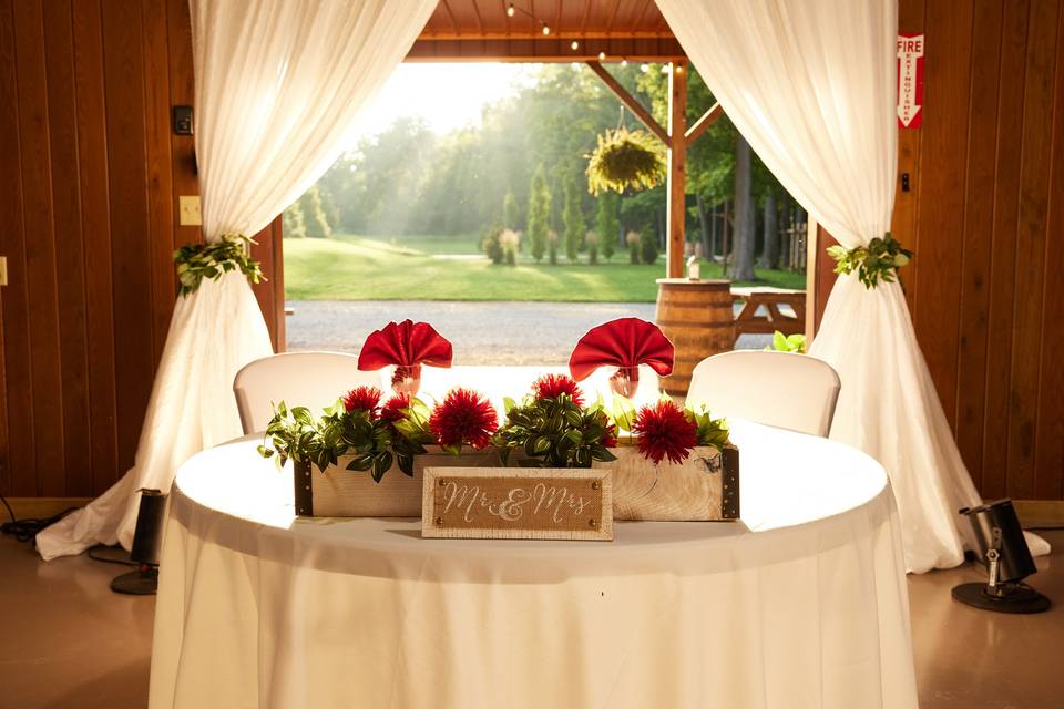 Table décor