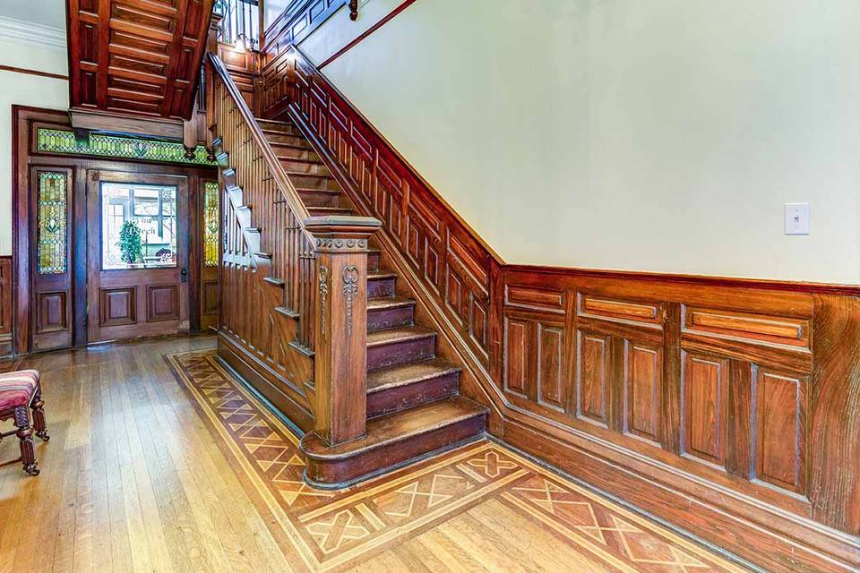 Hall and staircase