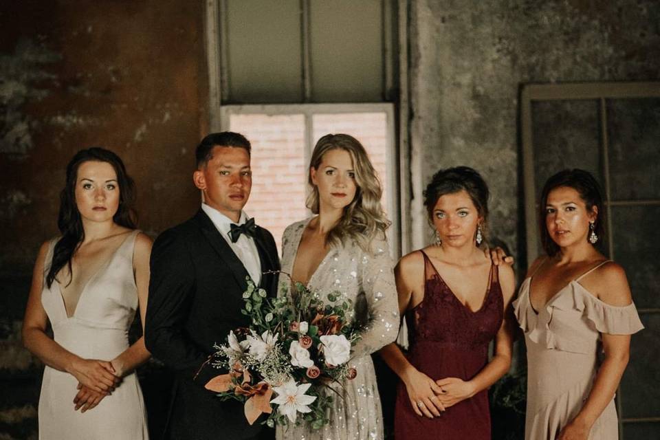 Formal gowns and tuxedos