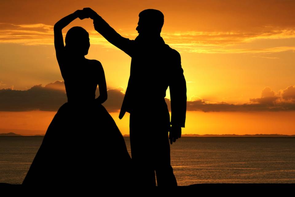 Sunset couple