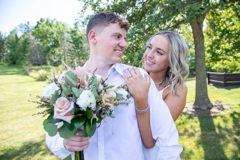 Lovely Bride & Groom