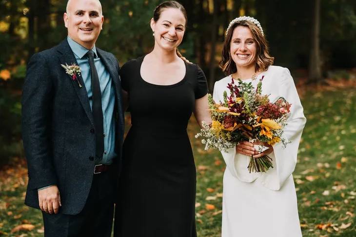 Lovely outdoor ADK wedding