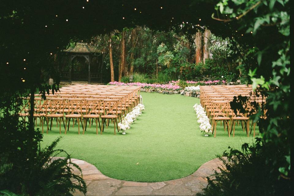 Spring wedding