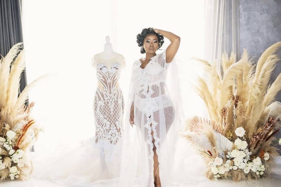 Custom Bridal Robe