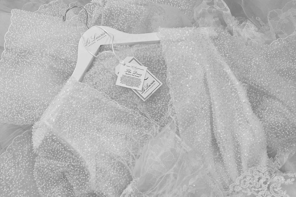 Beaded Bridal Robe